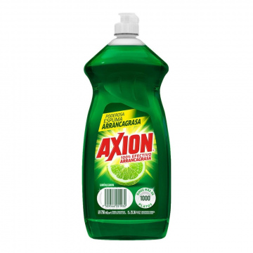 LAVATRASTES LIQUIDO AXION 750 ML LIMON