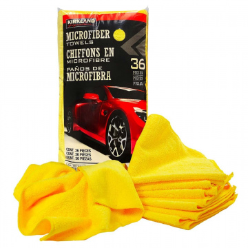 PAÑOS DE MICROFIBRA AMARILLO 40.6X 40.6 PZA