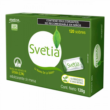 ENDULZANTE SPLENDA NATURALS SVETIA 500 SOBRES
