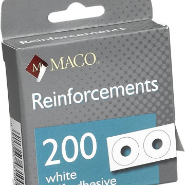 REFUERZO PARA HOJA BLANCO C/200