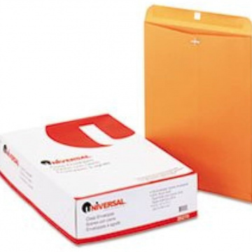 SOBRE MANILA DOBLE CARTA 12 X 15.5 C/BROCHE C/100 UNIVERSAL