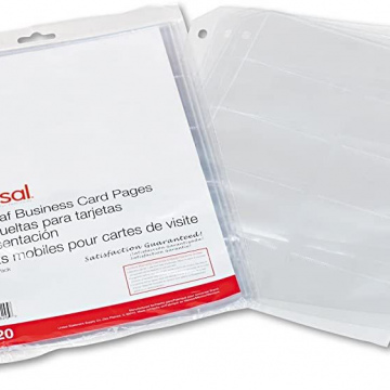 PROTECTOR DE TARJETAS PARA CARPETA C/200