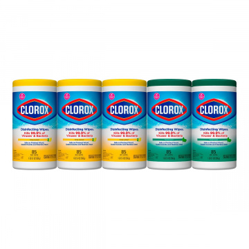 TOALLAS DESINFECTANTES CLOROX C/85