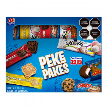 GALLETAS GAMESA PEKE PAKES C/40