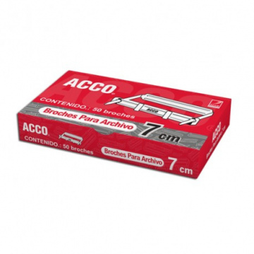 BROCHE 7 CMS ACCO C/50