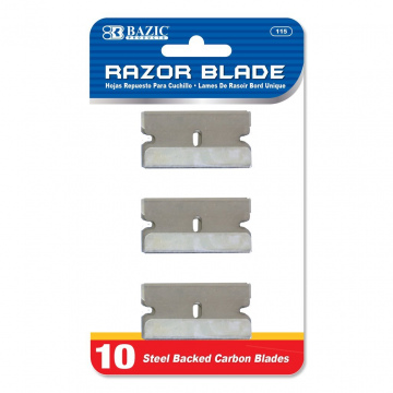 NAVAJA DE UN FILO C/8 PZAS