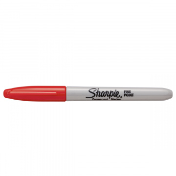 MARCADOR PERMANENTE SHARPIE FINO ROJO