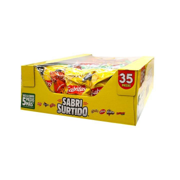SURTIDO DE BOTANAS SABRITAS C/35 PZAS