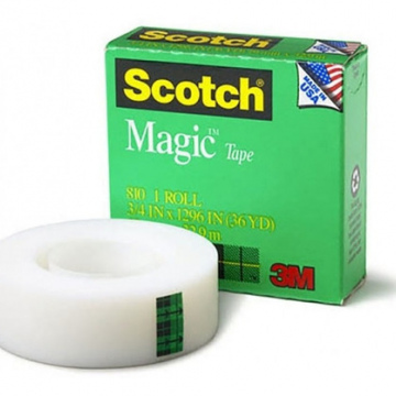 CINTA ADHESIVA MAGICA SCOTCH 810 19MM X 33M