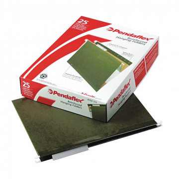 FOLDER COLGANTE T/CARTA VERDE C/25 PENDAFLEX