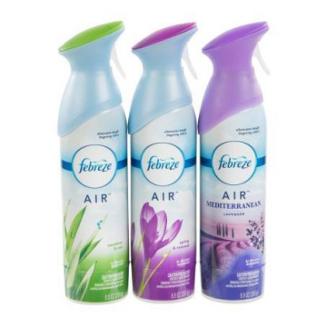 AROMATIZANTE EN AEROSOL FEBREZEE AIR 250 G VARIOS AROMAS