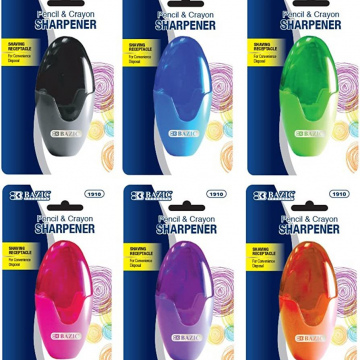 SACAPUNTA OVALADO CON RECIPIENTE BAZIC