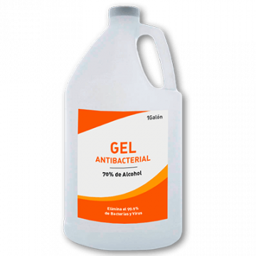 GEL ANTIBARCTERIAL GALON 70 % ALCOHOL 