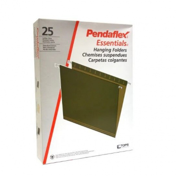 FOLDER COLGANTE T/OFICIO VERDE C/25 PENDAFLEX