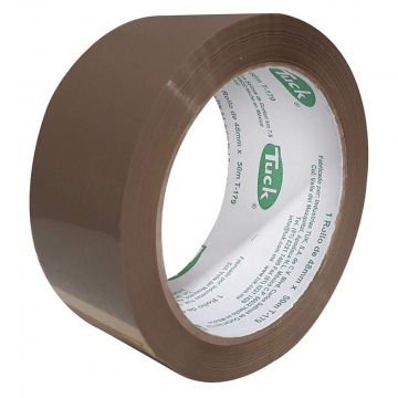 CINTA DE EMPAQUE CANELA TUK 48 MM X 100M 