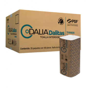 TOALLA INTERDOBLADA DALIA TI250 PAQUETE 