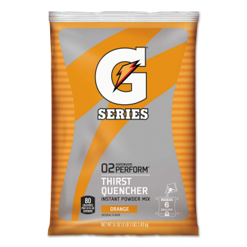 GATORADE EN POLVO NARANJA 51 OZ PARA 6 GALONES