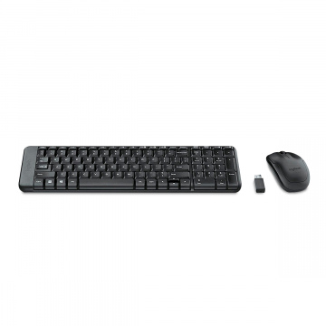 TECLADO Y MOUSE LOGITECH INALAMBRICO MK220 USB